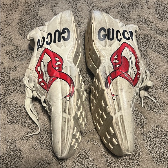 Gucci Rhyton Sneakers US Mens Size 7 - Picture 1 of 6
